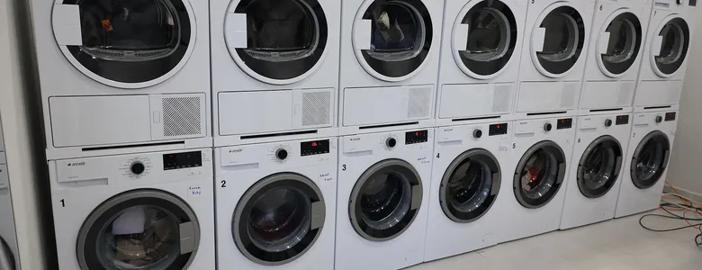 Ücretsiz öğrenci çamaşırhanesine yoğun ilgi