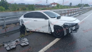 UCUZ ATLATTI: YAĞIŞLI HAVA KAZAYA SEBEP OLDU 