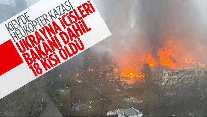 Ukrayna İçişleri Bakanı Denis Monastırsky öldü