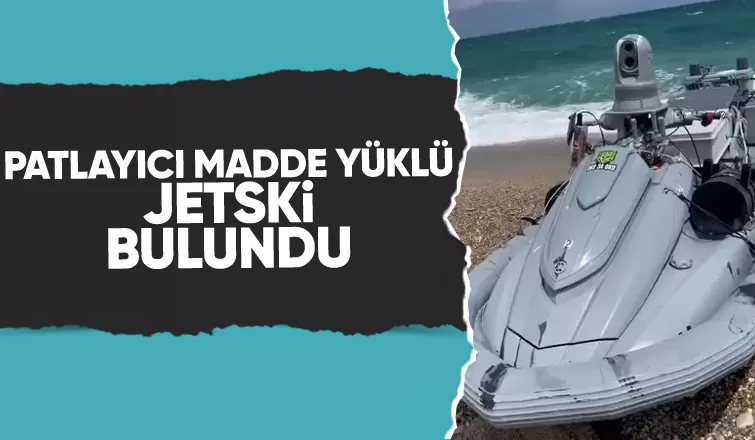 Ukrayna'nın patlayıcı yüklü jetskisi bulundu