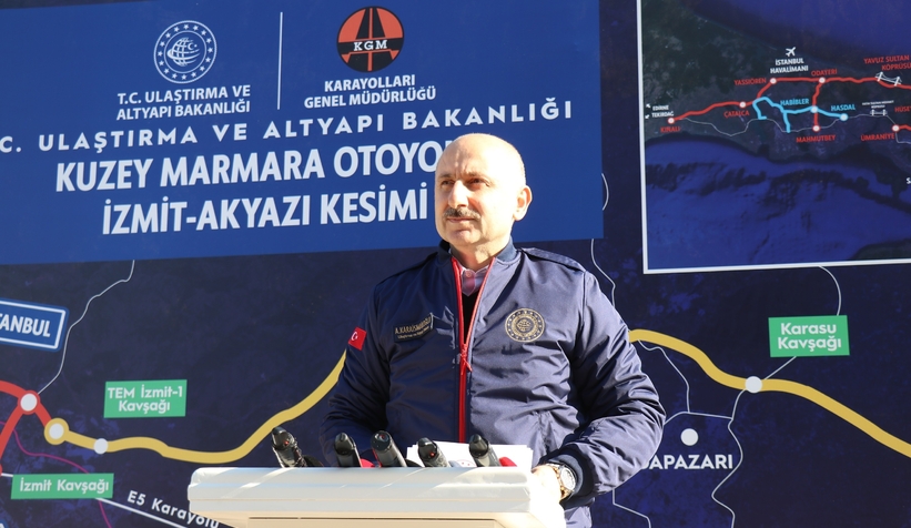 Ulaştırma ve Altyapı Bakanı Akyazı'ya geldi