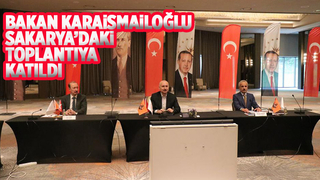 Ulaştırma ve Altyapı Bakanı Sakarya'daki toplantıya katıldı