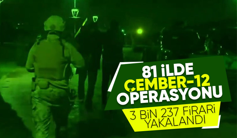 Ülke genelinde aranan 3 bin 237 firari yakalandı