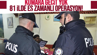 Ülke genelinde kumar, tombala, bahis uygulaması yapıldı