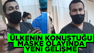 Ülkenin konuştuğu maske olayında yeni gelişme