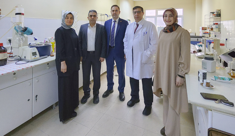 Uluslararası bilimsel dergide kapak oldu