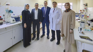 Uluslararası bilimsel dergide kapak oldu