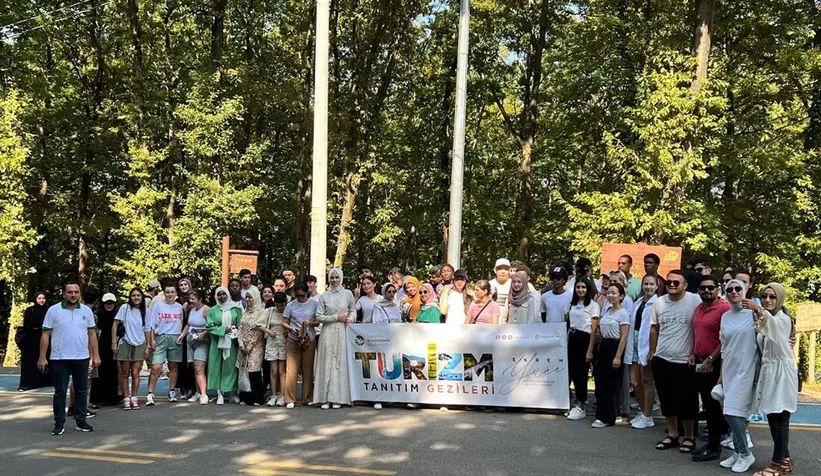 Uluslararası öğrenciler doğa ve tarihe yolculuk yaptı