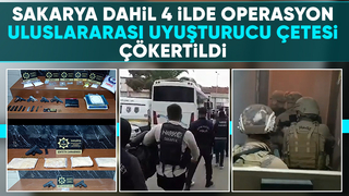 Uluslararası uyuşturucu çetesine operasyon