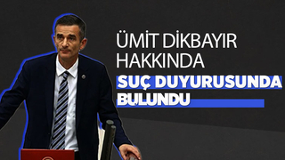 Ümit Dikbayır'dan kendisi için suç duyurusu