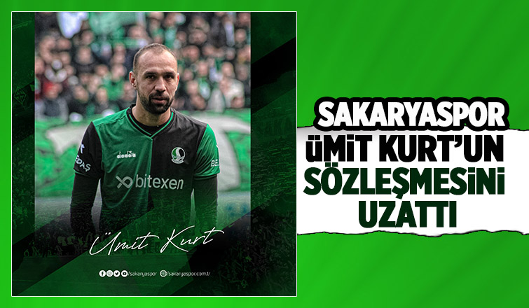 Ümit Kurt'un sözleşmesi 2 yıl uzatıldı