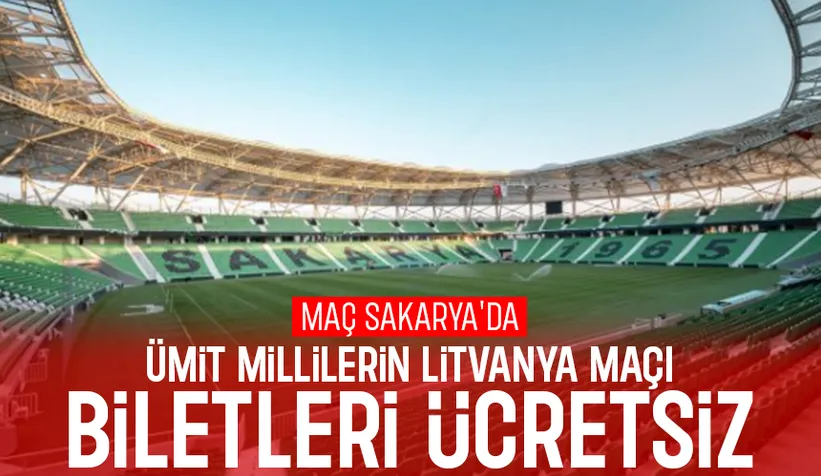 Ümit Millî Takımın Litvanya maçının biletleri ücretsiz