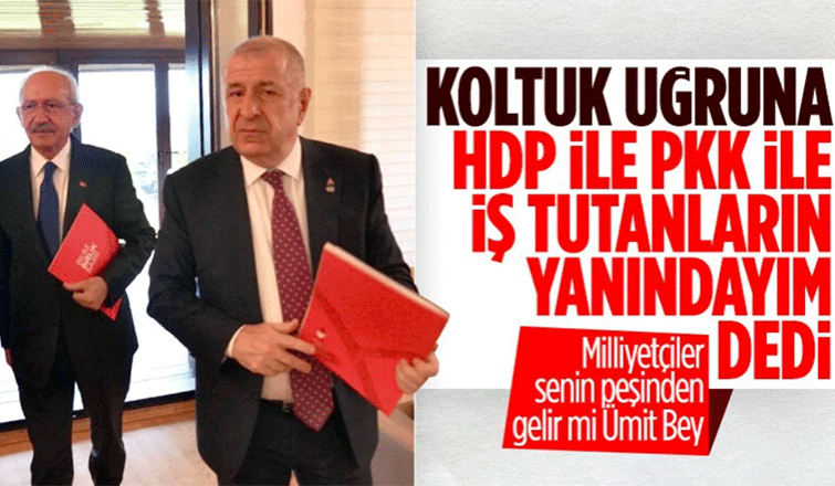Ümit Özdağ, Kemal Kılıçdaroğlu'na desteğini açıkladı