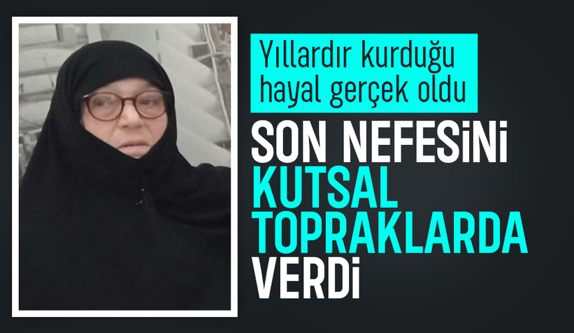 Umre için gitmişti; Kutsal topraklardan acı haberi geldi