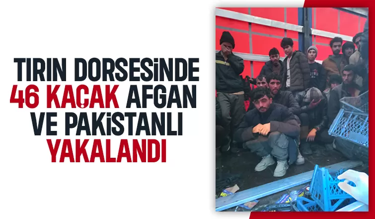 Umut yolculuğu Sakarya'da son buldu; 46 kaçak yakalandı