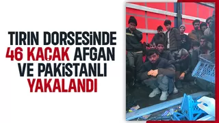 Umut yolculuğu Sakarya'da son buldu; 46 kaçak yakalandı