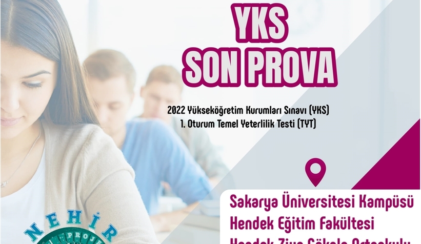 Üniversite adaylarına Son Prova Uygulaması