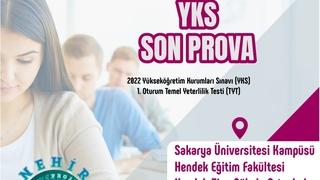 Üniversite adaylarına Son Prova Uygulaması
