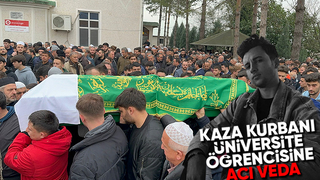 Üniversite öğrencisi Muaz Ali Hacımoğlu Toprağa verildi