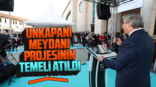 Unkapanı Meydanı projesinin temeli atıldı