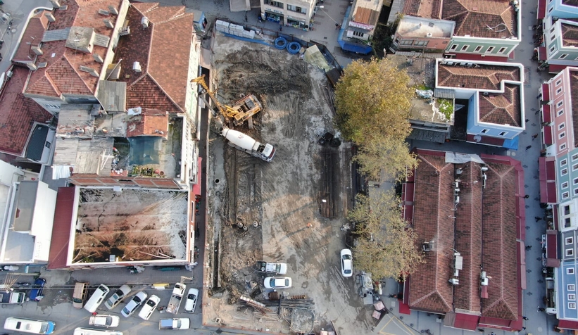 Unkapanı Meydanı’nda çalışmalar başladı