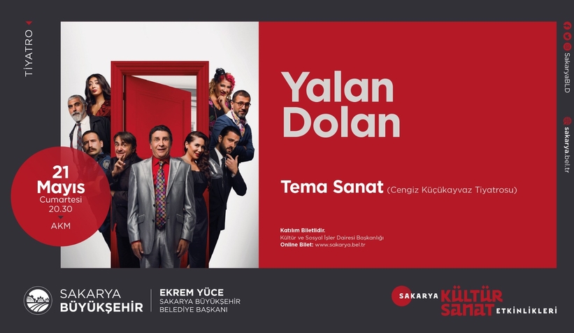 Ünlü oyuncu Cengiz Küçükayvaz ve ekibi AKM’ye geliyor