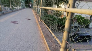 Üst geçitte silahlı saldırıya uğradı