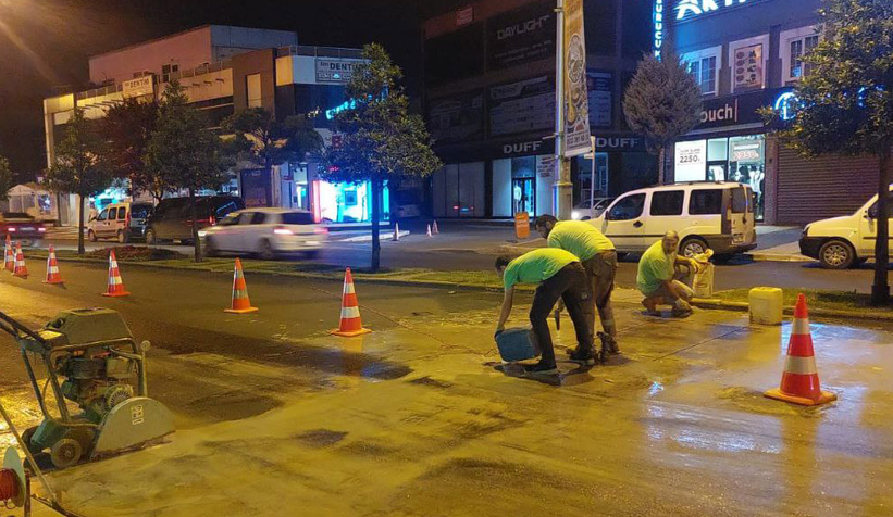 Üstyapı çalışmaları tamamlanan caddeler akıllı sistemlerle buluşuyor