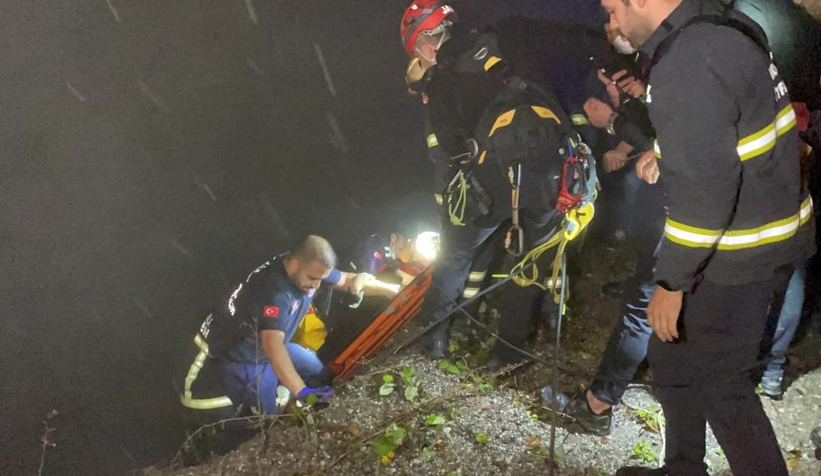 UTV gezisi faciayla bitiyordu: 30 metrelik uçuruma düştüler