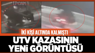 UTV kazasının yeni görüntüsü