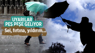 Uyarılar peş peşe geliyor