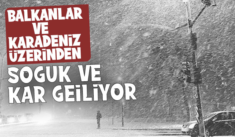 Uyarılar peş peşe, kar yağışı 1 hafta sürecek