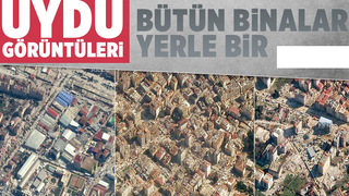 Uydu fotoğrafları felaketin boyutunu gösterdi