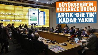 Uygulama yayınlandı Büyükşehirin ürünleri artık bir tık kadar yakın