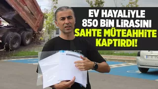 Uygulamadan bulduğu sahte müteahhite 850 bin lira kaptırdı