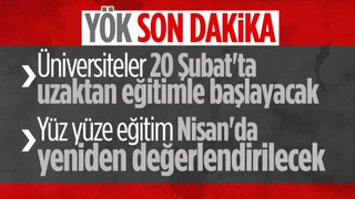 Uygulamalı programlarda eğitimler yüz yüze sürecek