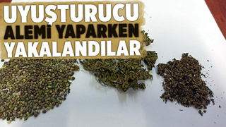 Uyuşturucu alemi yaparken yakalandılar