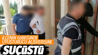 Uyuşturucu alışverişine suçüstü