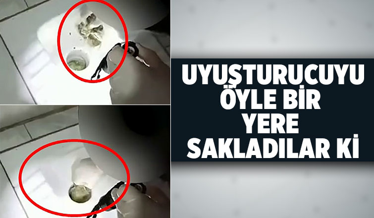Uyuşturucu bakın nereden çıktı