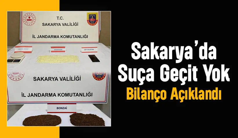 Uyuşturucu haplardan tarihi eserlere: Sakarya’da geniş çaplı baskınların sonucu açıklandı