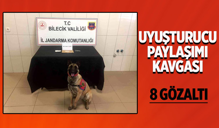 Uyuşturucu kavgası: 8 gözaltı