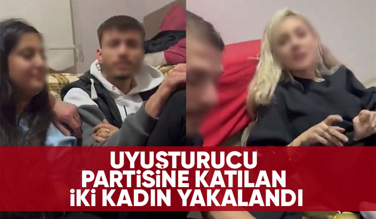 Uyuşturucu kullanan 2 kadın yakalandı