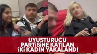 Uyuşturucu kullanan 2 kadın yakalandı