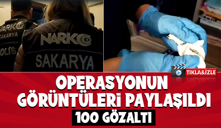 Uyuşturucu operasyonlarında 100 gözaltı