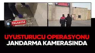 Uyuşturucu operasyonu böyle görüntülendi