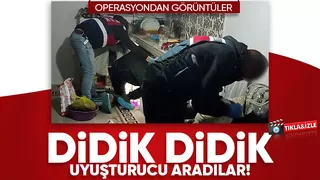 Uyuşturucu operasyonu kamerada