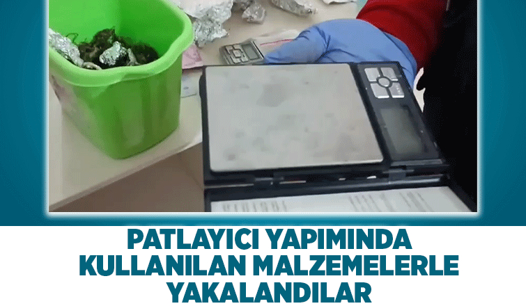 Uyuşturucu operasyonunda bakın neler ele geçirildi