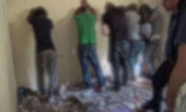 Uyuşturucu partisine baskın: 6 kişi yakalandı