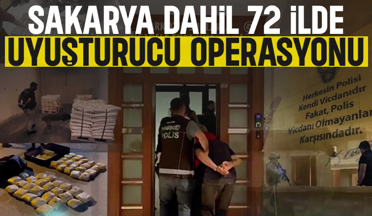 Uyuşturucu satıcılarına büyük darbe