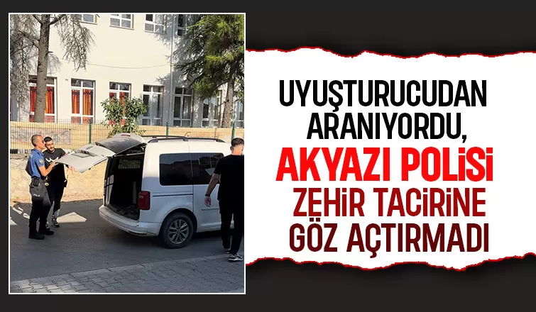 Uyuşturucu Tacirine Geçit Yok Akyazı da Yakalandı